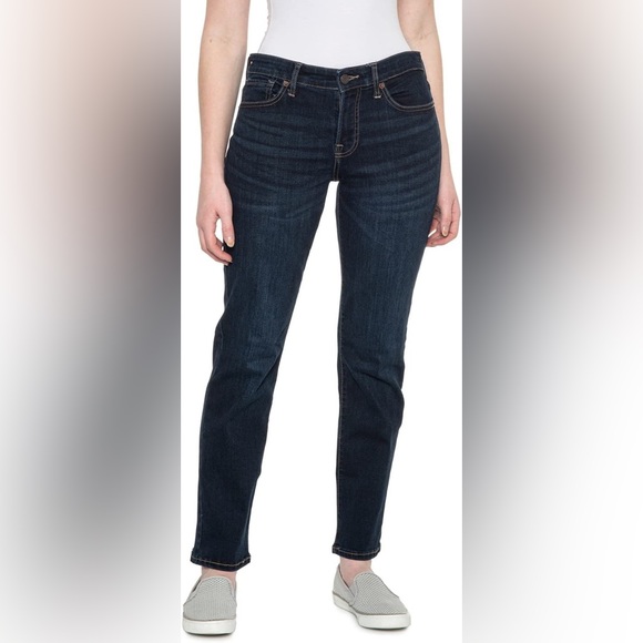 Lucky Brand Sweet Straight Jeans- Size 6/28 Dark Blue - Picture 1 of 8